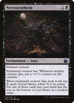 Necrosynthesis (115) [Innistrad: Midnight Hunt] foil - Deck Out Gaming