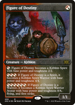 Figure of Destiny (Foil Etched) (496) [Double Masters 2022] foil - Deck Out Gaming