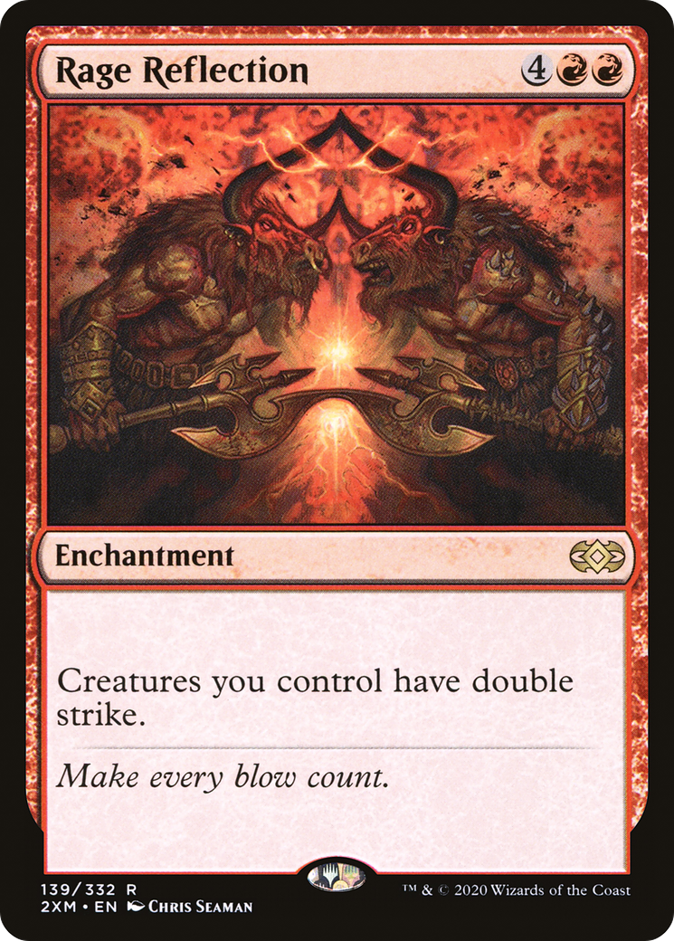 Rage Reflection (139) [Double Masters] foil - Deck Out Gaming