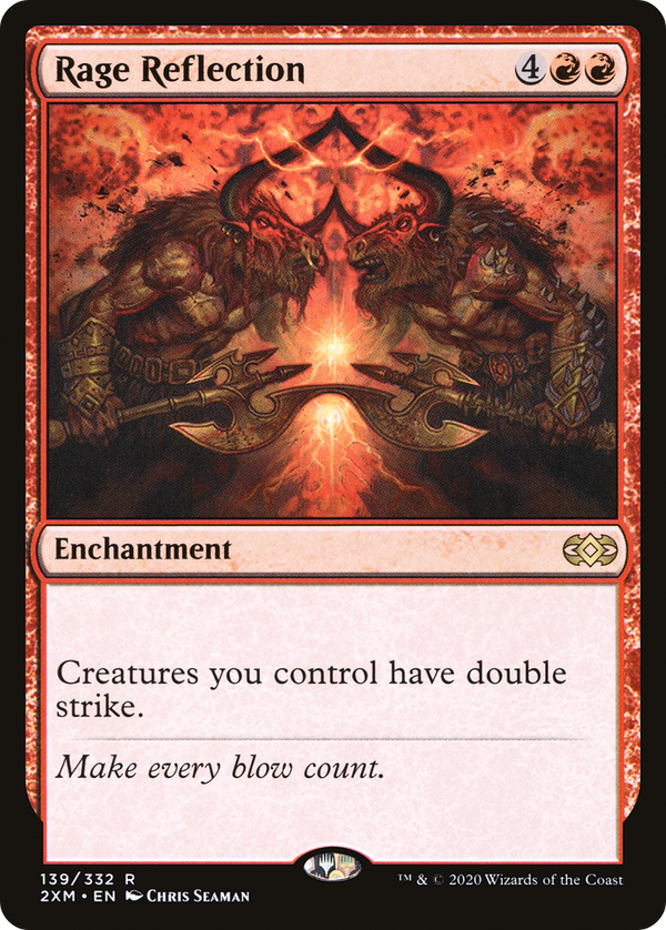 Rage Reflection (139) [Double Masters] foil - Deck Out Gaming