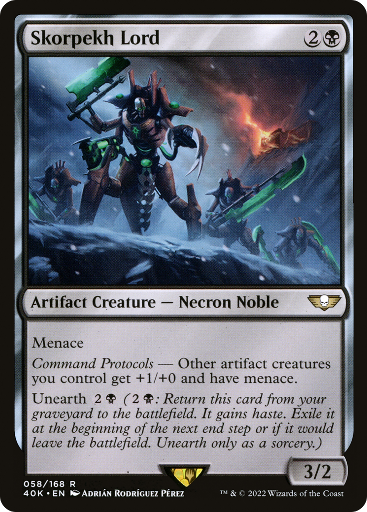 Skorpekh Lord (58) [Warhammer 40,000 Commander] - Deck Out Gaming