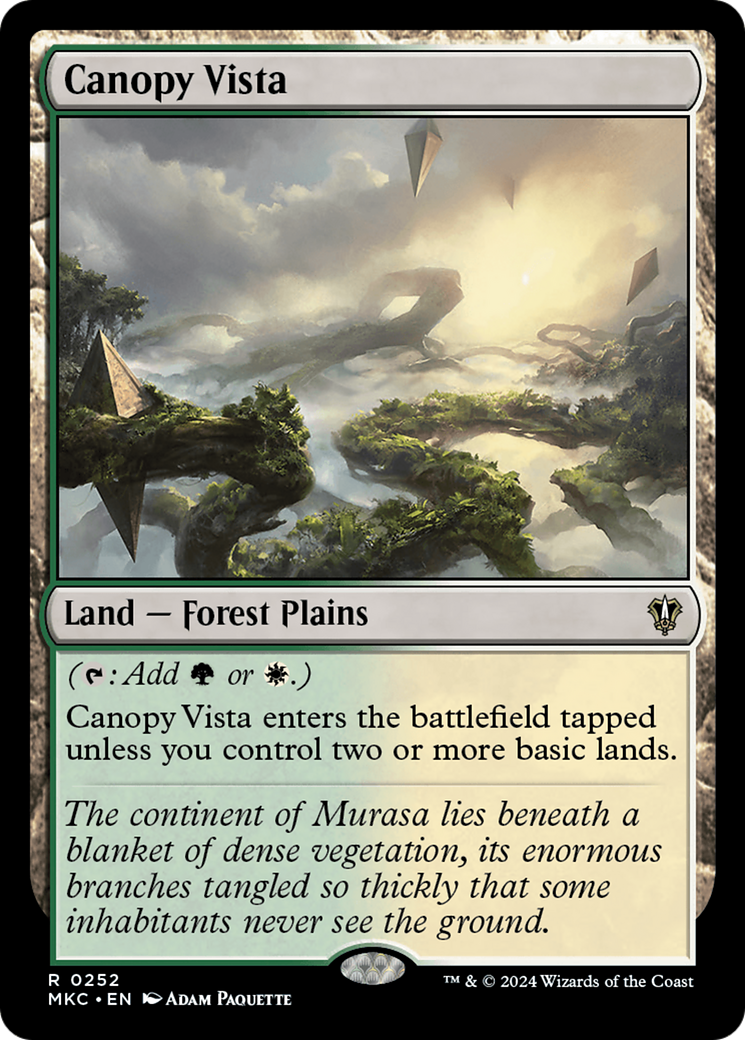 Canopy Vista (252) [Murders at Karlov Manor Commander] - Deck Out Gaming