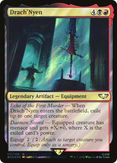 Drach'Nyen (Surge Foil) (117) [Warhammer 40,000 Commander] foil - Deck Out Gaming
