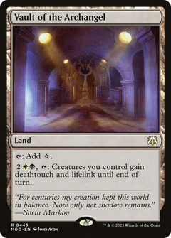 Vault of the Archangel (443) [March of the Machine Commander] - Deck Out Gaming