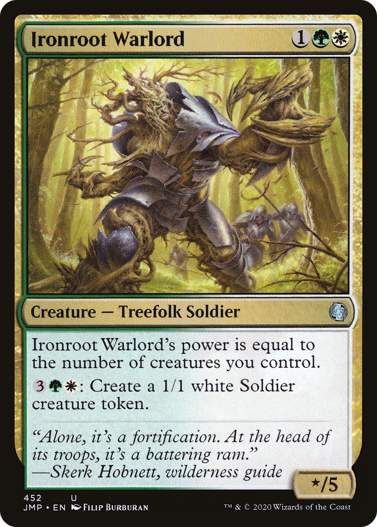 Ironroot Warlord (452) [Jumpstart] - Deck Out Gaming