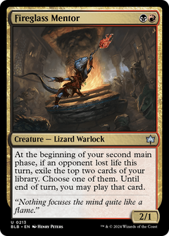 Fireglass Mentor (213) [Bloomburrow] - Deck Out Gaming