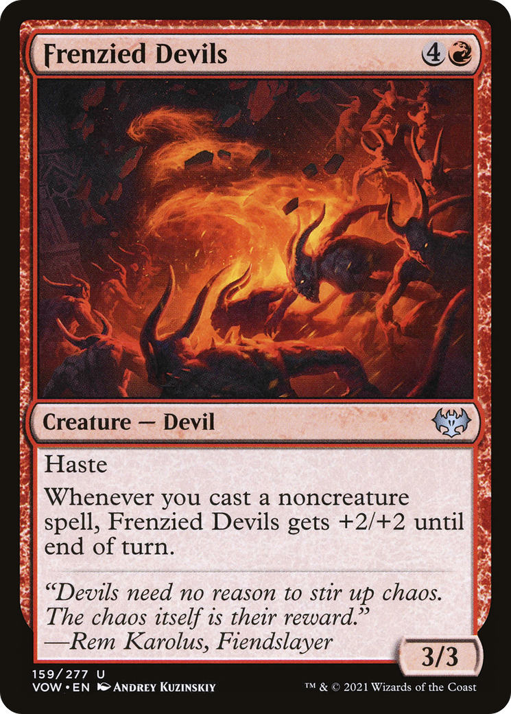 Frenzied Devils (159) [Innistrad: Crimson Vow] - Deck Out Gaming