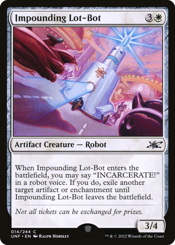 Impounding Lot-Bot (14) [Unfinity] - Deck Out Gaming