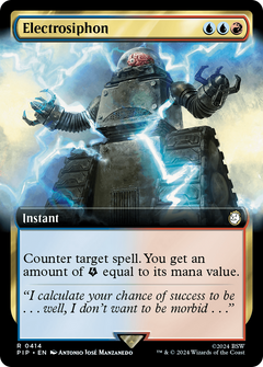 Electrosiphon (Extended Art) (414) [Fallout] foil - Deck Out Gaming