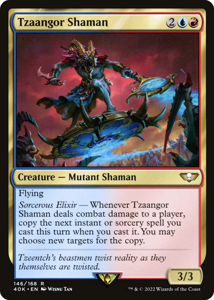 Tzaangor Shaman (146) [Warhammer 40,000 Commander] - Deck Out Gaming