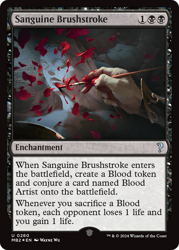 Sanguine Brushstroke (260) [Mystery Booster 2] foil - Deck Out Gaming