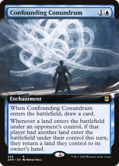 Confounding Conundrum (Extended Art) (326) [Zendikar Rising] - Deck Out Gaming