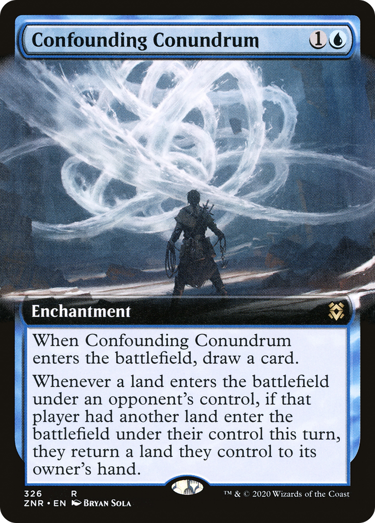 Confounding Conundrum (Extended Art) (326) [Zendikar Rising] foil - Deck Out Gaming