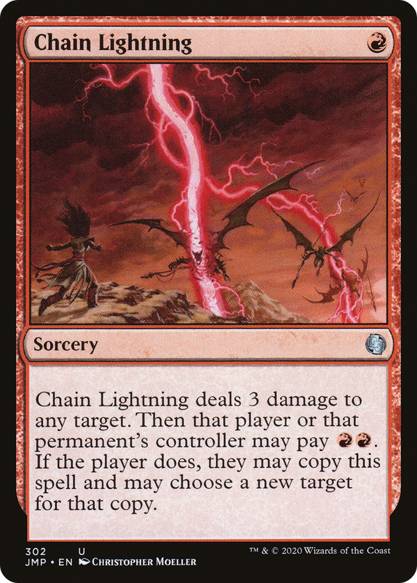 Chain Lightning (302) [Jumpstart] - Deck Out Gaming