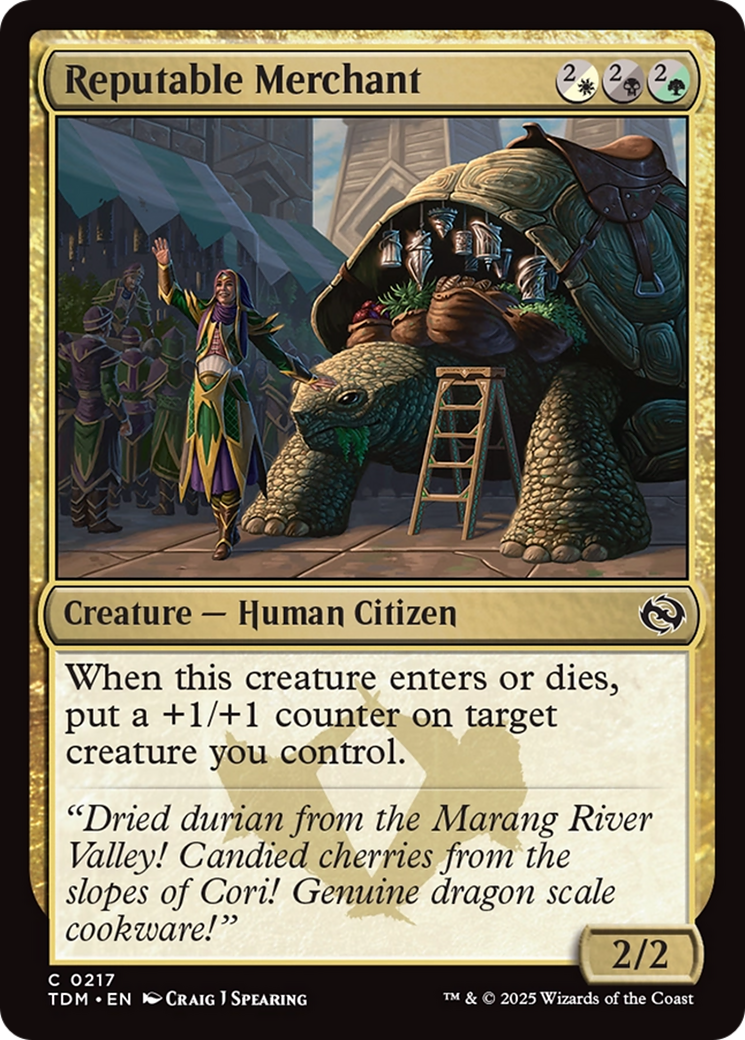 Reputable Merchant (217) [Tarkir: Dragonstorm] - Deck Out Gaming