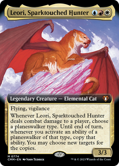 Leori, Sparktouched Hunter (Extended Art) (774) [Commander Masters] foil - Deck Out Gaming