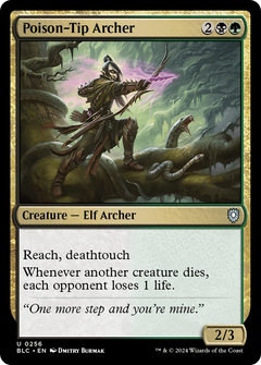 Poison-Tip Archer (256) [Bloomburrow Commander] - Deck Out Gaming