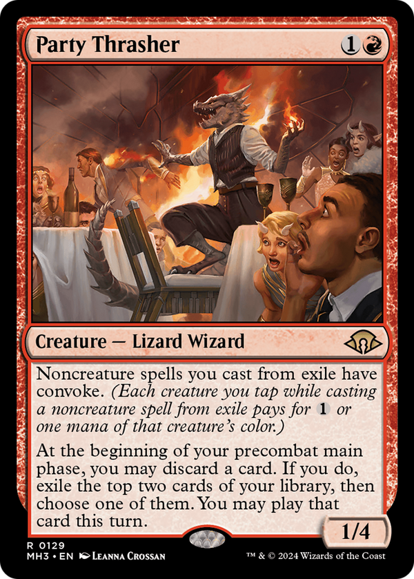 Party Thrasher (129) [Modern Horizons 3] foil - Deck Out Gaming
