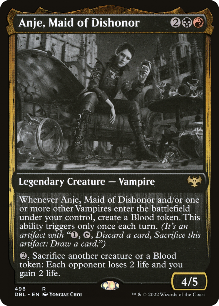 Anje, Maid of Dishonor (498) [Innistrad: Double Feature] foil - Deck Out Gaming