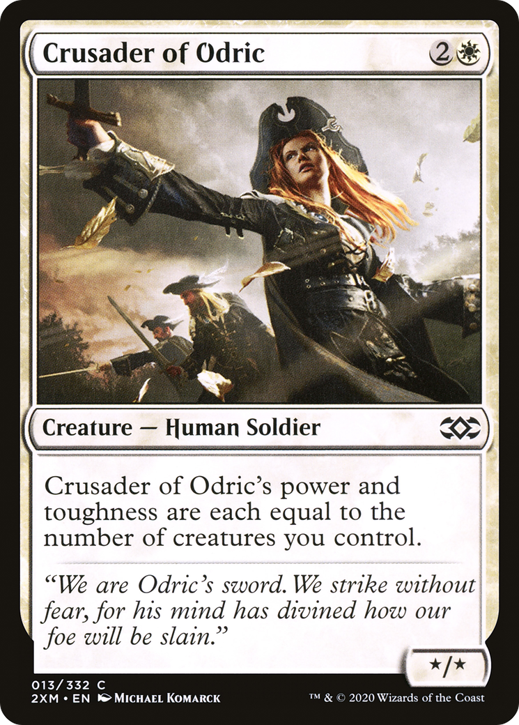 Crusader of Odric (13) [Double Masters] - Deck Out Gaming