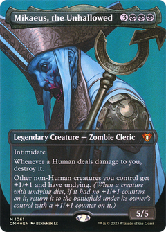 Mikaeus, the Unhallowed (Textured Foil) (1061) [Commander Masters] foil - Deck Out Gaming