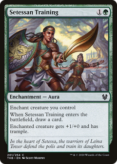 Setessan Training (201) [Theros Beyond Death] foil - Deck Out Gaming