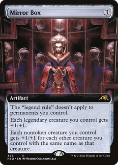 Mirror Box (Extended Art) (498) [Kamigawa: Neon Dynasty] - Deck Out Gaming