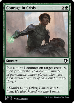 Courage in Crisis (278) [Commander Masters] foil - Deck Out Gaming