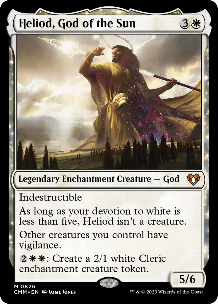 Heliod, God of the Sun (826) [Commander Masters] - Deck Out Gaming