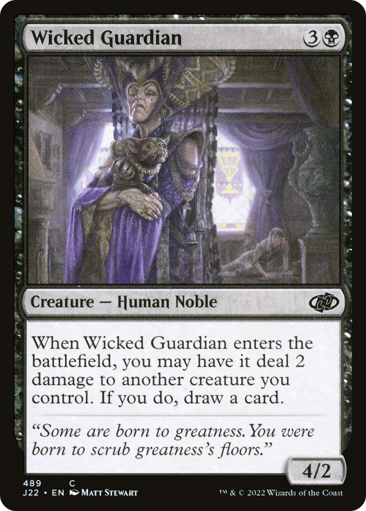 Wicked Guardian (489) [Jumpstart 2022] - Deck Out Gaming