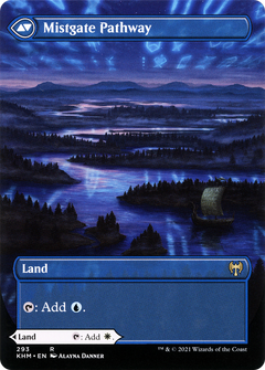 Hengegate Pathway (Borderless) (293) [Kaldheim] foil - Deck Out Gaming
