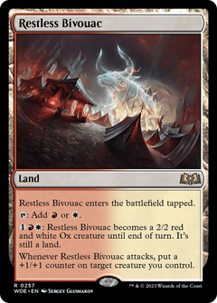 Restless Bivouac (257) [Wilds of Eldraine] - Deck Out Gaming