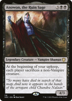 Anowon, the Ruin Sage (118) [Crimson Vow Commander] - Deck Out Gaming