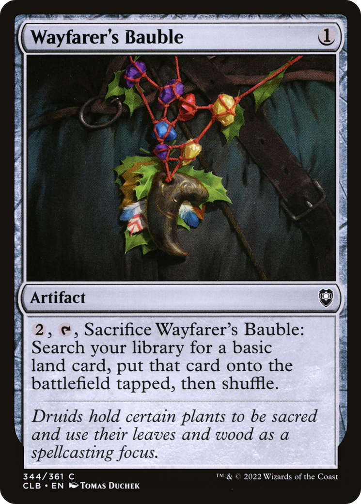 Wayfarer's Bauble (344) [Commander Legends: Battle for Baldur's Gate] - Deck Out Gaming