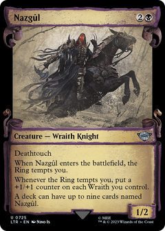 Nazgul (0725) (Showcase Scrolls) (725) [The Lord of the Rings: Tales of Middle-earth] foil - Deck Out Gaming