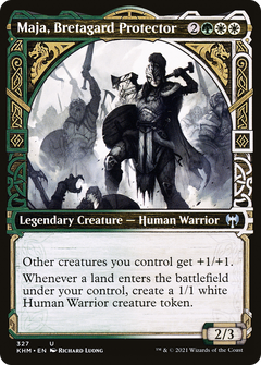 Maja, Bretagard Protector (Showcase) (327) [Kaldheim] - Deck Out Gaming