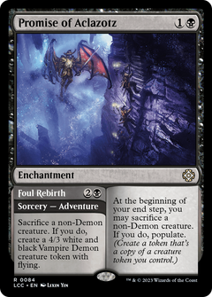 Promise of Aclazotz (84) [The Lost Caverns of Ixalan Commander] - Deck Out Gaming