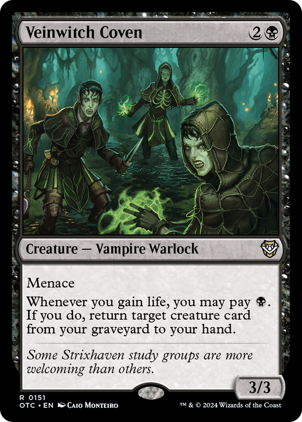 Veinwitch Coven (151) [Outlaws of Thunder Junction Commander] - Deck Out Gaming