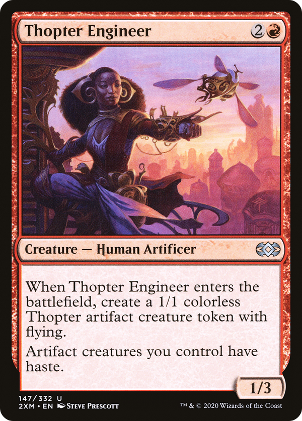 Thopter Engineer (147) [Double Masters] - Deck Out Gaming