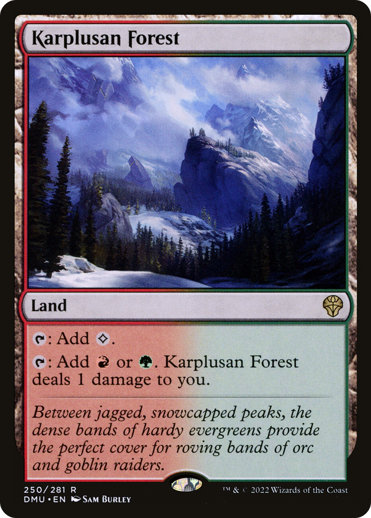 Karplusan Forest (250) [Dominaria United] - Deck Out Gaming