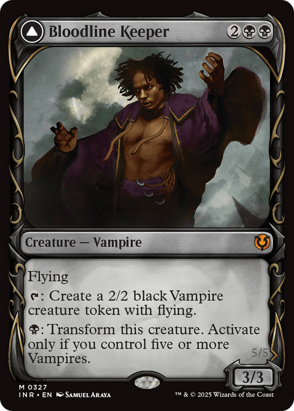 Bloodline Keeper (Showcase) (327) [Innistrad Remastered] foil - Deck Out Gaming