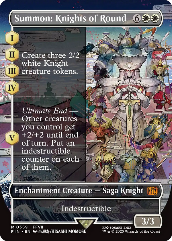 Summon: Knights of Round (359) [FINAL FANTASY] foil - Deck Out Gaming