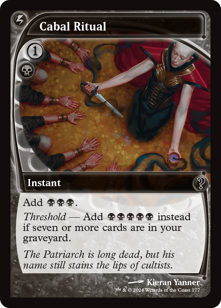 Cabal Ritual (Future Sight) (177) [Mystery Booster 2] - Deck Out Gaming