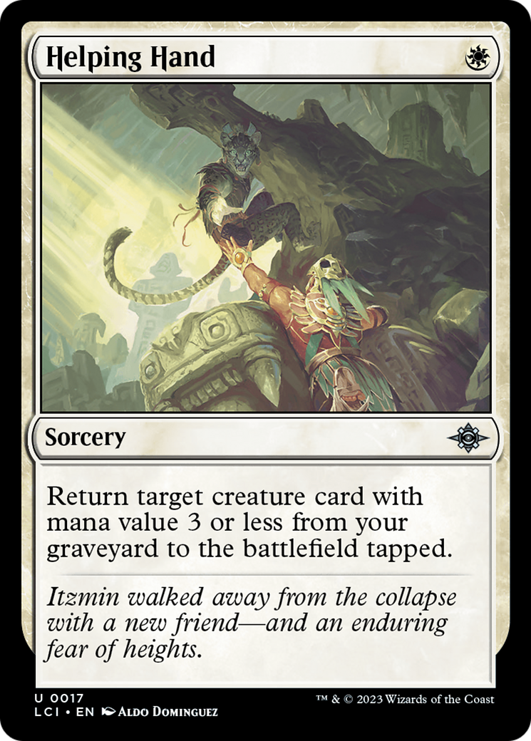 Helping Hand (17) [The Lost Caverns of Ixalan] - Deck Out Gaming