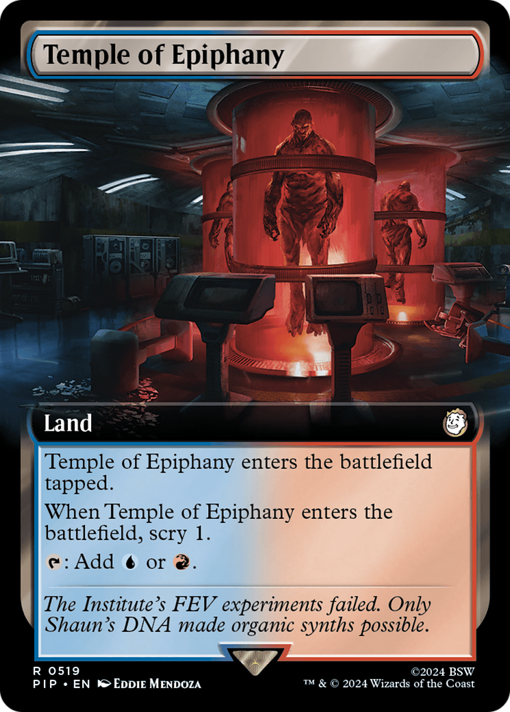 Temple of Epiphany (Extended Art) (519) [Fallout] - Deck Out Gaming
