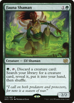 Fauna Shaman (179) [The Brothers' War] foil - Deck Out Gaming