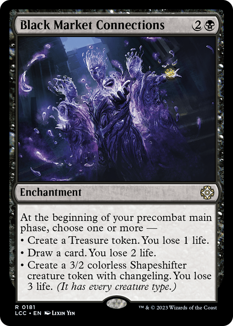 Black Market Connections (181) [The Lost Caverns of Ixalan Commander] - Deck Out Gaming