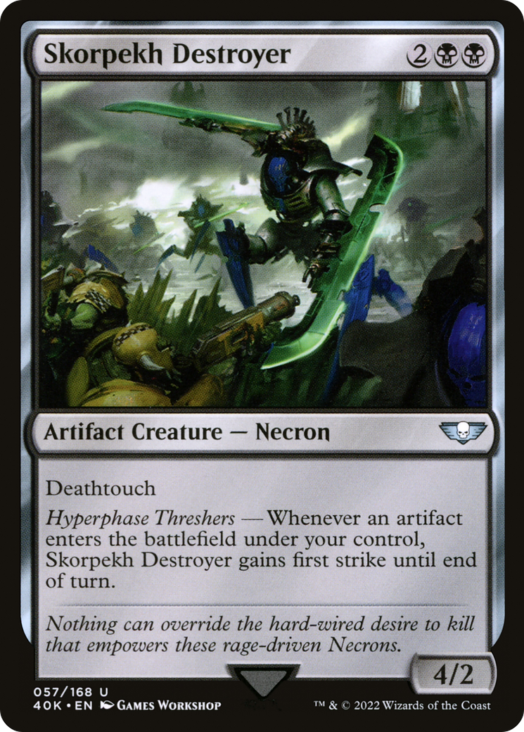 Skorpekh Destroyer (57) [Warhammer 40,000 Commander] - Deck Out Gaming