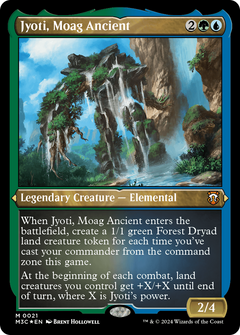 Jyoti, Moag Ancient (21) [Modern Horizons 3 Commander] etched - Deck Out Gaming
