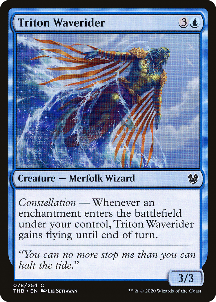 Triton Waverider (78) [Theros Beyond Death] - Deck Out Gaming